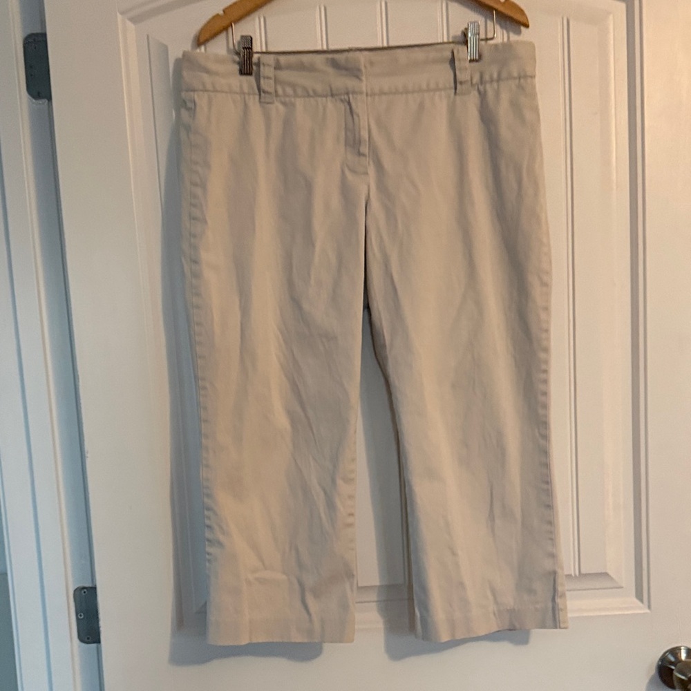 J Crew CityFit Crop Pants size 14